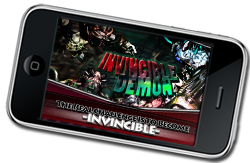 Invincible Demon Title Screen